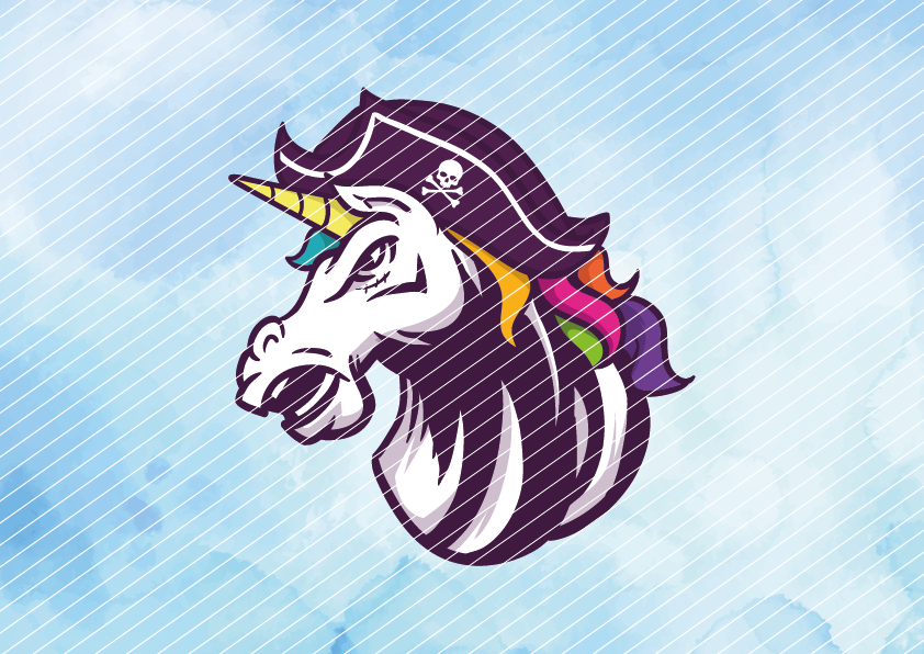 Piraten Einhorn