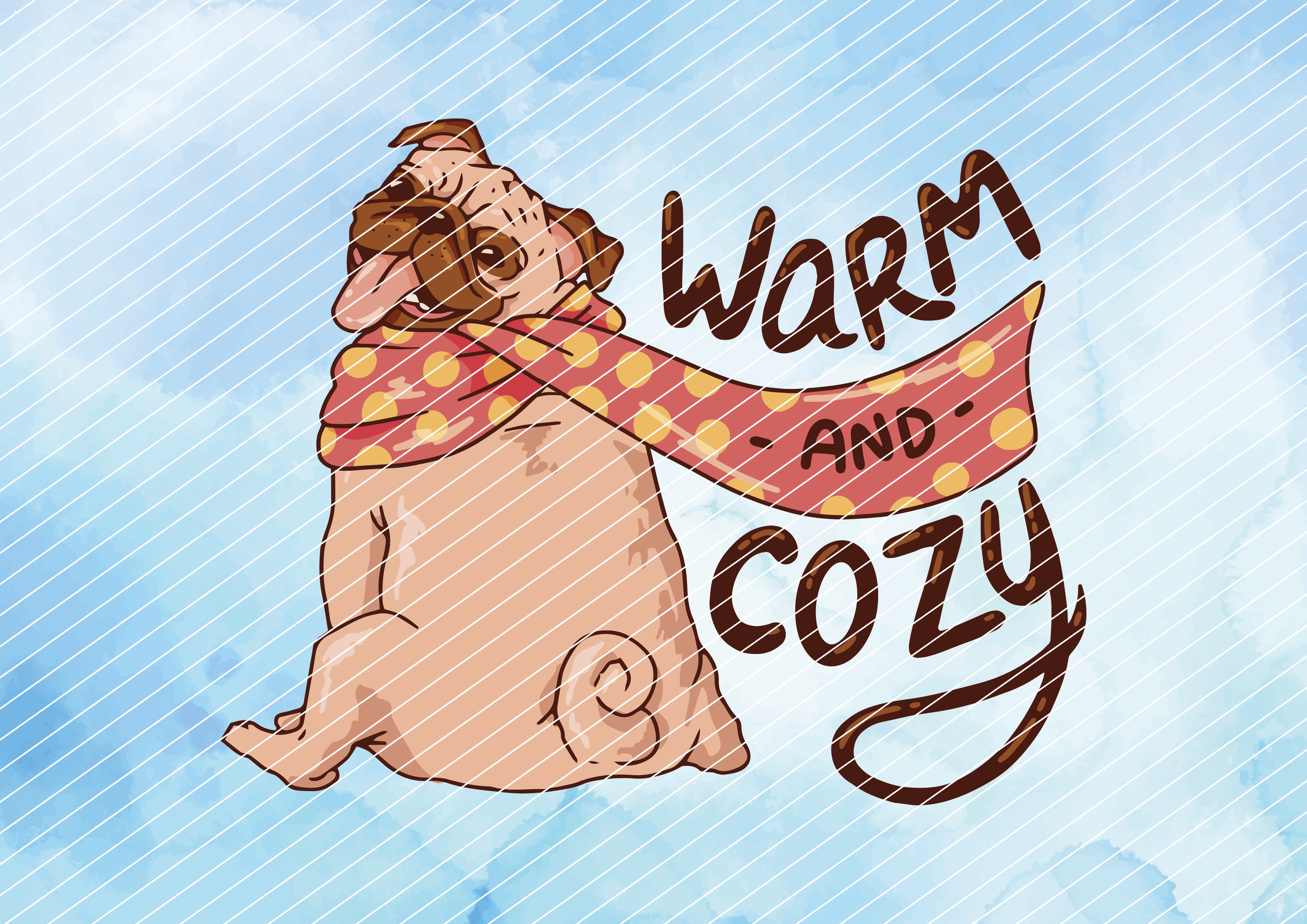 Mops "Warm and Cozy"